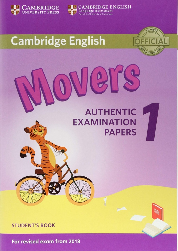 MOVERS 1 STUDENT'S BOOK CAMBRIDGE YOUNG LEARNERS ENGLISH TESTS THIRD EDITION