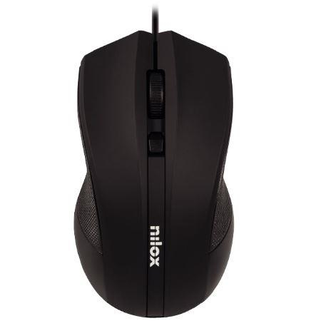 [MOUSB1002] RATON ÓPTICO USB 1600 DPI -NEGRO