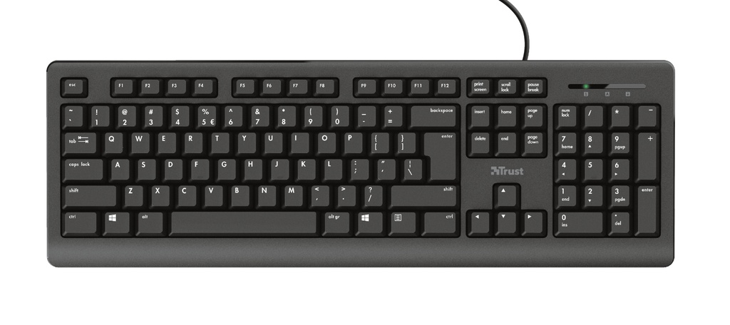 Primo teclado Universal USB QWERTY Español Negro