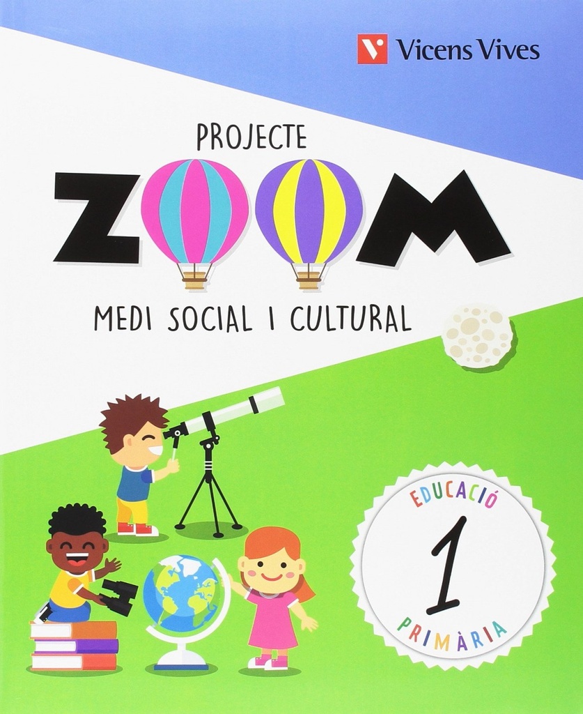 MEDI SOCIAL 1 PRIMARIA AMB QUADERN BENVINGUDA CATALUNYA PROJECTE ZOOM