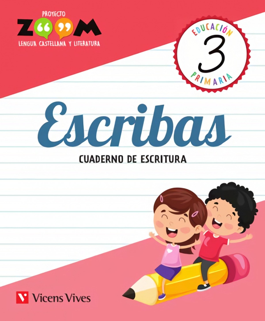 ESCRIBAS 3 CUADERNO DE ESCRITURA 3 PRIMARIA ZOOM
