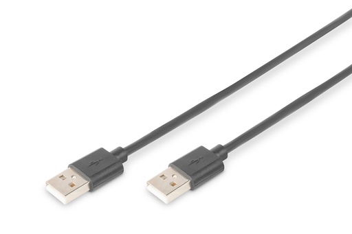 [AK-300101-010-S] Cable de conexión USB-A, 1 m