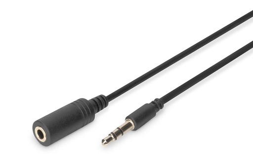 [AK-510200-030-S] Cable de extensión de audio, estéreo
