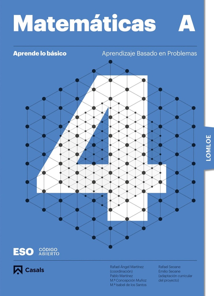 Aprende lo básico. Matemáticas 4 A ESO. LOMLOE