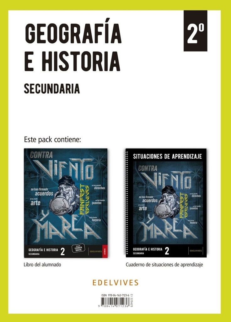 Proyecto: FanFest - Geografía e Historia 2 Secundaria. Libro del alumnado + Cuaderno