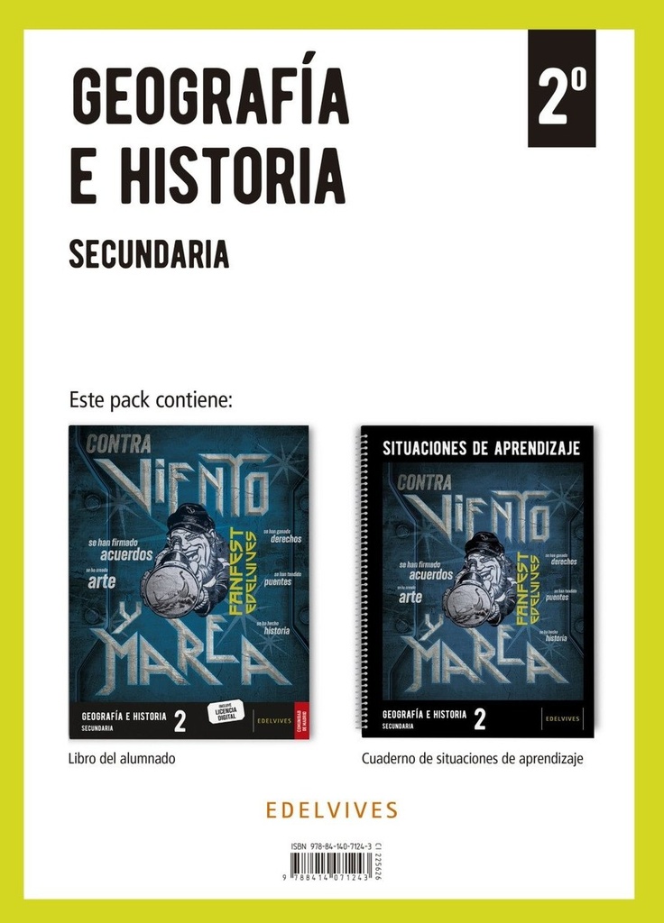 Proyecto: FanFest - Geografía e Historia 2 Secundaria. Libro del alumnado + Cuaderno