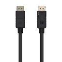 Cable Displayport V1.4 8K@60HZ, DP/M-DP/M, Negro, 3.0m