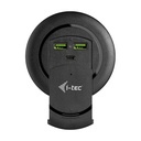 Built-in Desktop Fast Charger, USB-C PD 3.0 + 3x USB 3.0 QC3.0, 96 W