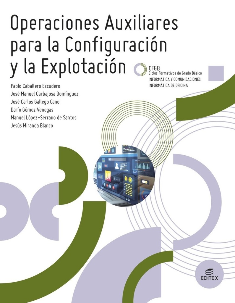 OPERACIONES AUXILIARES PARA LA CONFIGURACION Y LA EXPLOTACION