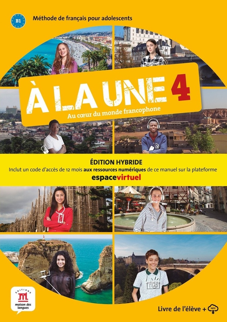 A LA UNE 4 Éd. Livre ePk