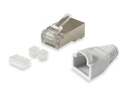 121181 conector RJ45 Plata