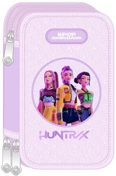 PLUMIER TRIPLE 37 pcs K-POP Demon Hunters - ICONIC 12,5x19,5x5,5cm