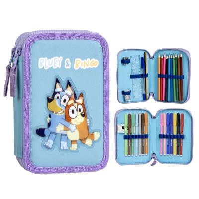 PLUMIER SIMPLE CON ACCESORIOS BLUEY