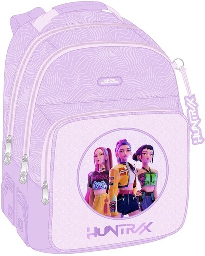 MOCHILA DOBLE ADAPT.CARRO K-POP Demon Hunters - ICONIC 32x42x15cm