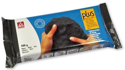 Pasta para modelar mineral black 400g