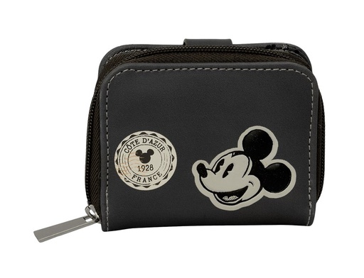 MONEDERO BILLETERA MICKEY MOUSE 11x9,5x2cm