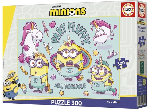 PUZZLE 300 PIEZAS MINIONS &amp;MONSTER