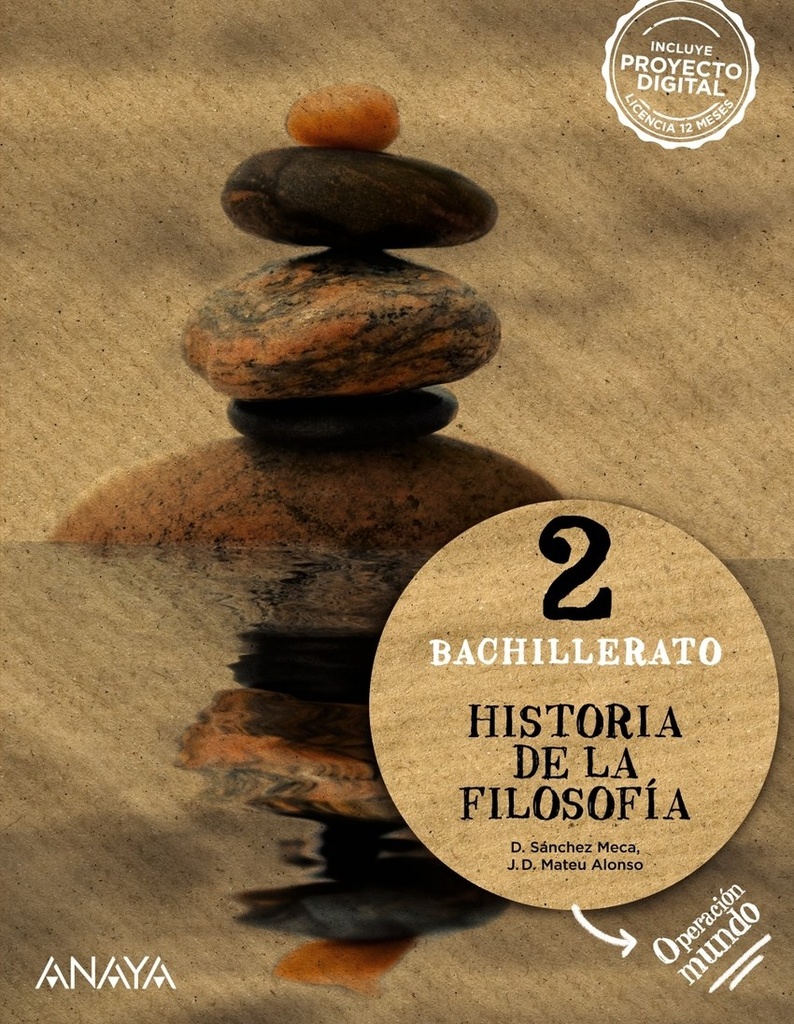 HISTORIA DE LA FILOSOFÍA 2ºBACHILLERATO. OPERACIÓN MUNDO 2023