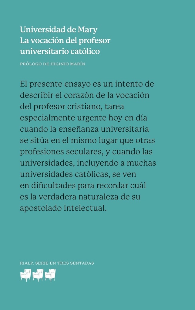 La vocacion del profesor universitario catolico