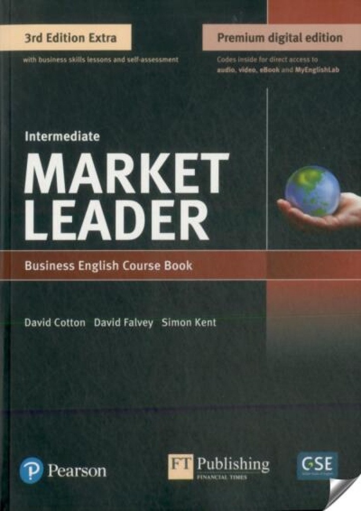 Market Leader 3e Extra Intermediate Course Book, eBook, QR, MEL