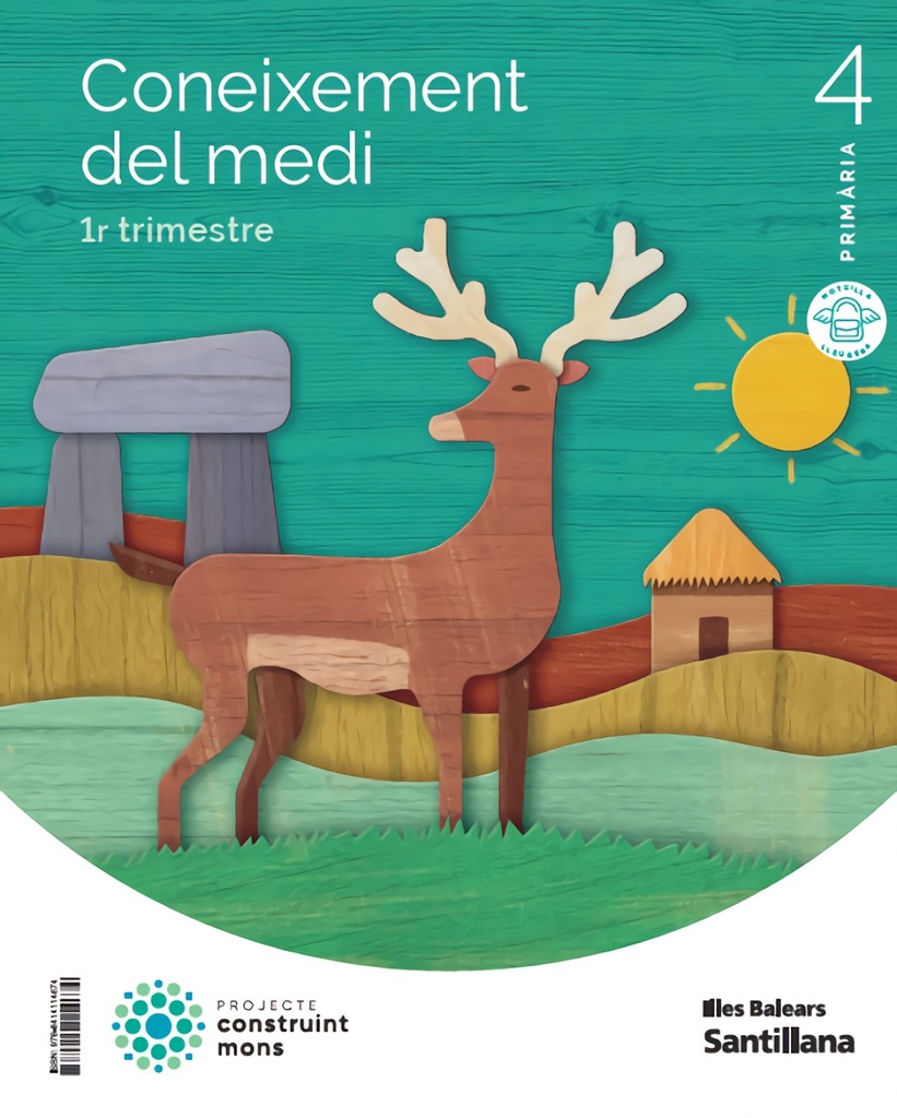 CONEIXEMENT DEL MEDI 4T.PRIMARIA. CONSTRUINT MONS. BALEARS 2023