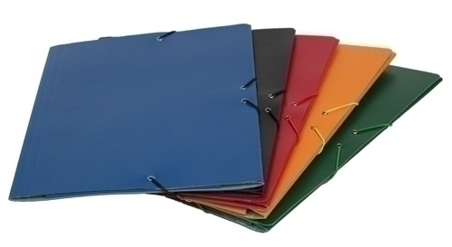 [5285RO] CARPETA CARTON COMPACTO GOFRADO Nº 8.FOLIO GOMA SOLAPA ROJO MARIOLA 5285RO