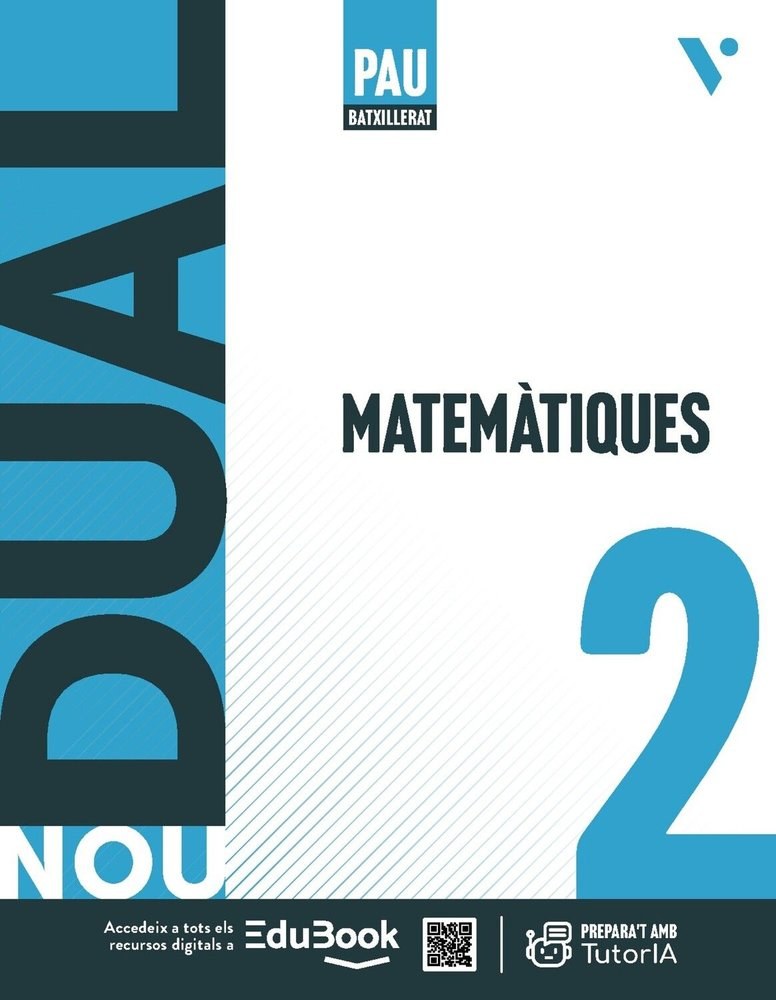 MATEMÁTIQUES 2N.BATXILLERAT. OBJECTIU PAU. LLIBRE+QUADERN NOU DUAL