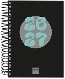 (CAT)AGENDA ESCOLAR 26-27 COOL 8º DP NEGRO