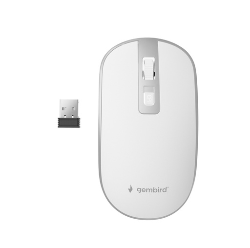 [MUSW-4B-06-WS] MUSW-4B-06-WS ratón Oficina Ambidextro RF inalámbrico Óptico 1600 DPI