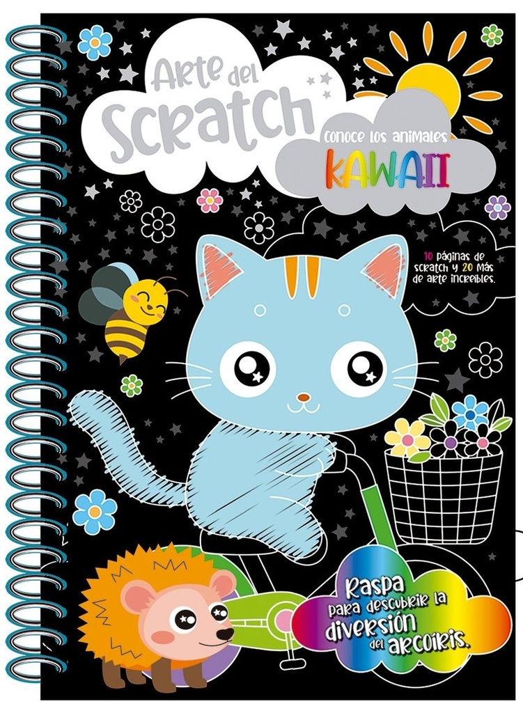 SCRATCH OJOS SALTONES - KAWAII