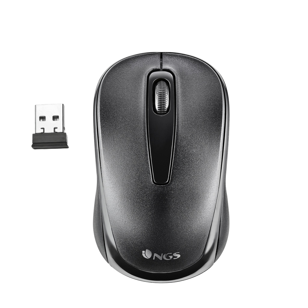 EASY GAMMA ratón Oficina Ambidextro RF inalámbrico Óptico 1200 DPI