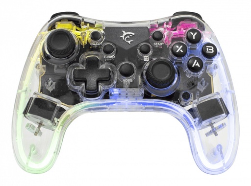 [GPW-8039] LEGION Transparente Bluetooth/USB Gamepad Analógico/Digital Android, PC, Playstation 3, iOS, PlayStation 4, Nintendo Switch