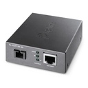 Omada TL-FC111B-20 convertidor de medio 100 Mbit/s Monomodo Negro