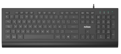 [NXKBE000014] TECLADO CON CABLE, NEGRO, ESPAÑOL