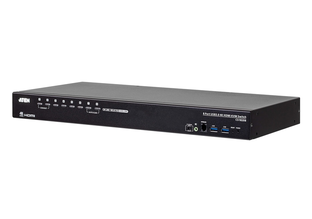 [CS18208-AT-G] Switch KVM HDMI 4K USB 3.0 de 8 puertos