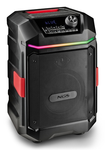 [ELEC-SPK-0999] WILD BASH COMPACT Altavoz para fiestas Negro 40 W
