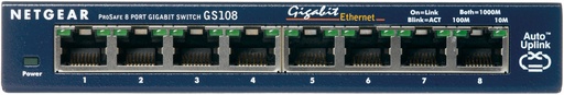 [GS108GE] GS108GE switch No administrado Gigabit Ethernet (10/100/1000) Azul