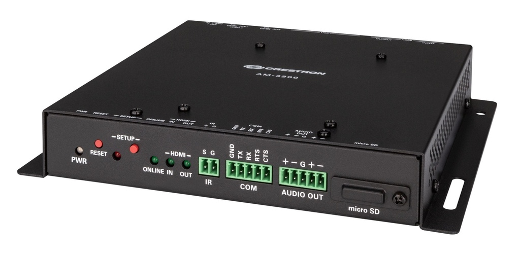 [AM-3200] AM-3200 extensor audio/video Repetidor de señales AV Negro