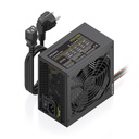 Fuente Alimentacion ATX 500W con Cable de Alimentacion OEM, Negra