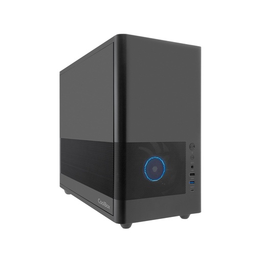 [COO-CHA-MP2-0] CAJA MATX MP2 NEGRA USB-C 3.2 GEN1 VENTILADOR 120 PWM FULL METAL S/FTE
