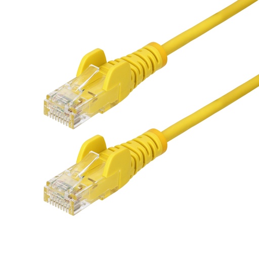 [N6PAT25CMYLS] N6PAT25CMYLS cable de red Amarillo 0,25 m Cat6 U/UTP (UTP)
