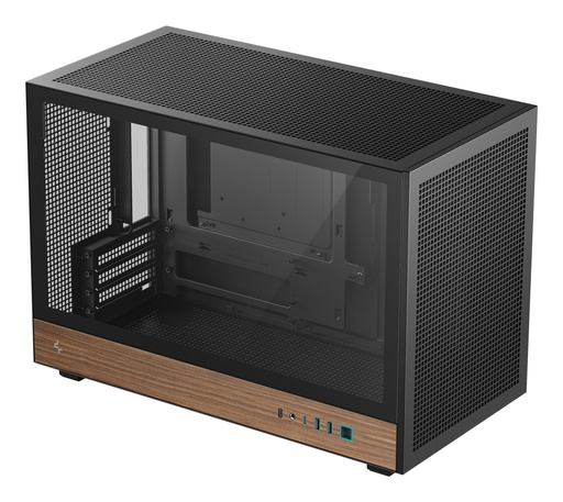 [R-CH260-BKNWM0-G-1] CH260 WOOD Micro Torre Negro, Madera