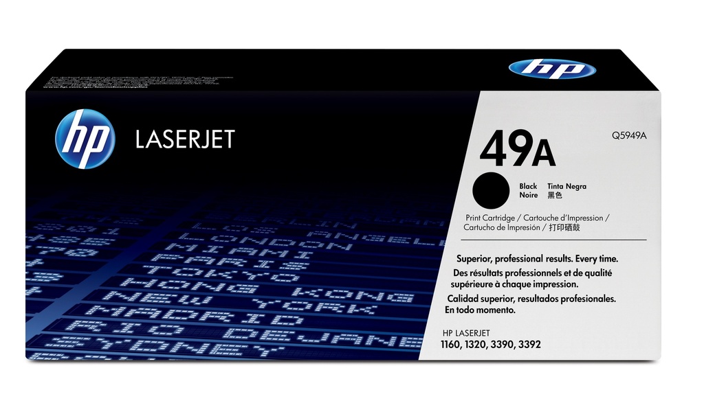 Cartucho de tóner original LaserJet 49A negro