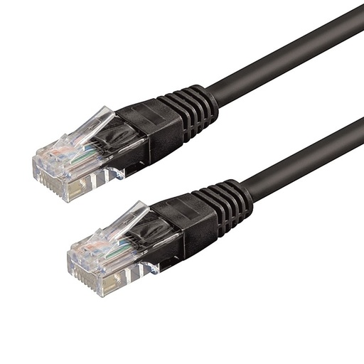 [WPC-PAT-6U020BL] WPC-PAT-6U020BL cable de red Negro 2 m Cat6 U/UTP (UTP)