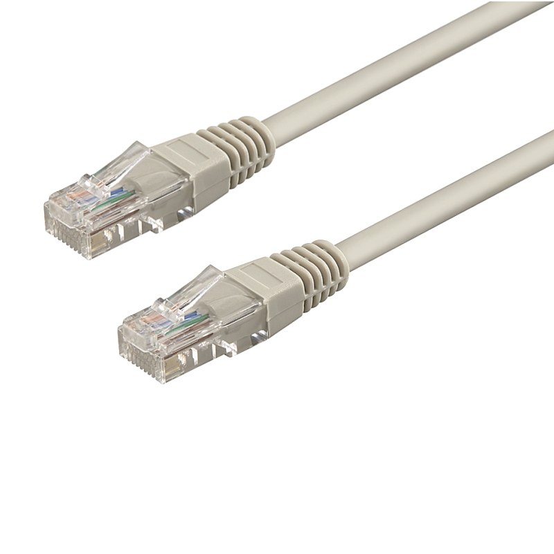 WPC-PAT-6U100 cable de red Gris 10 m Cat6 U/UTP (UTP)