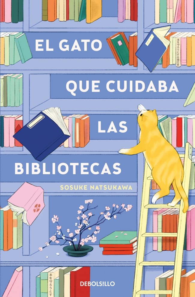 El gato que cuidaba las bibliotecas