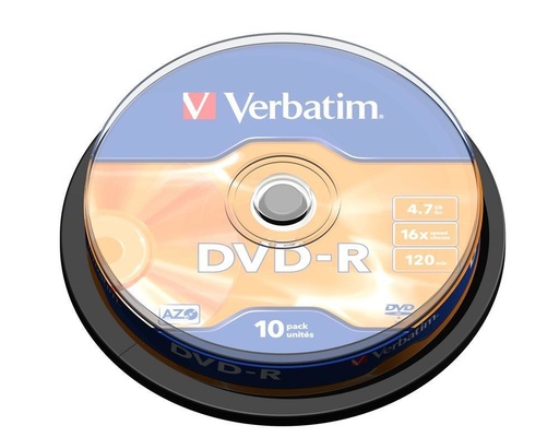 [43523] DVD-R Matt Silver 4,7 GB 10 pieza(s)
