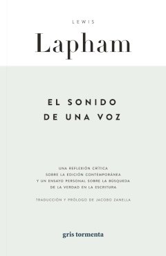 El sonido de una voz
