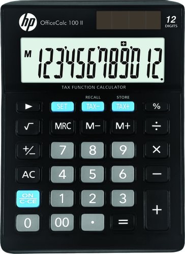 [HP-OC 100 II/INT BX] CALCULADORA MESA HP 12 DIG. 100 II/INT B