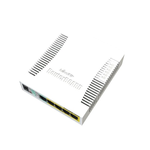 [CSS106-1G-4P-1S] CSS106-1G-4P-1S switch Gigabit Ethernet (10/100/1000) Energía sobre Ethernet (PoE) Blanco